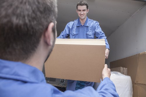 Moving van ready for a local Canningtown home move