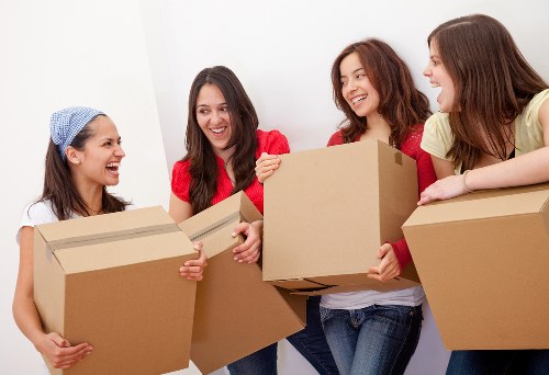 Local removals team helping with a Canningtown home move