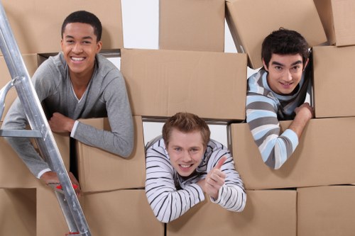 Packing and furniture protection for a local removals job