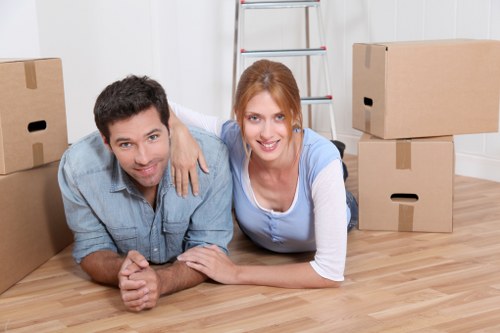 Local team collecting bulky furniture from a Canningtown property