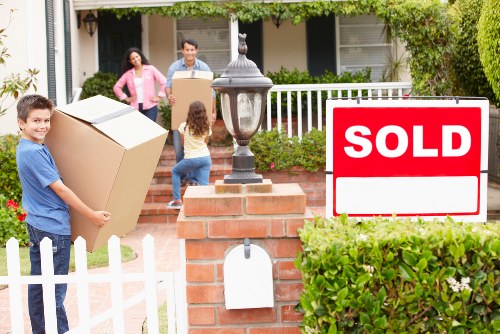 Careful unloading during a local move in Canningtown